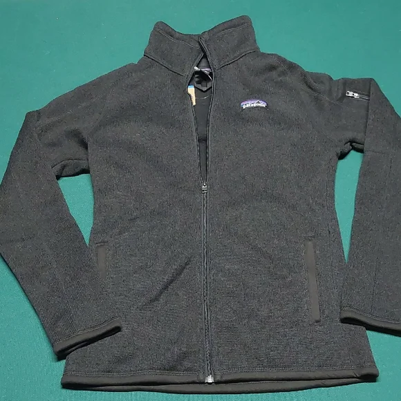 New With Tags Black Patagonia Women's Better Sweater Jacket Slim Fit Size XS - Picture 1 of 6